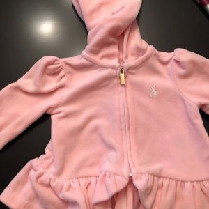 Ralph Lauren Velour Hoodie